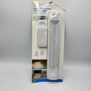 Jasco Wireless Remote‎ Control 12" LED Under Cabinet Light Battery Operated